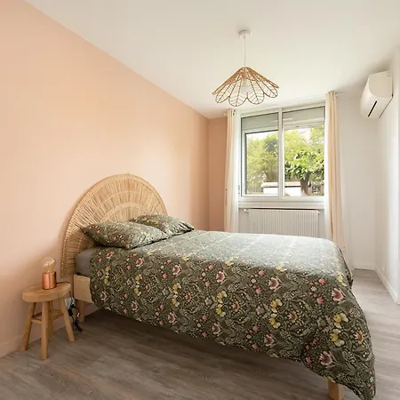 Apartmán T2 Aeroport Toulouse - 1 A 4p - Clim - Parking *