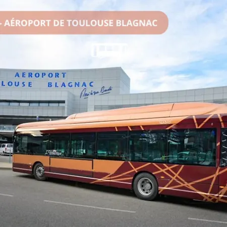 T2 Aeroport Toulouse - 1 A 4p - Clim - Parking * Blagnac